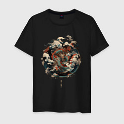 Мужская футболка Power of the Dragon god