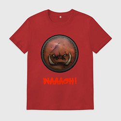 Футболка хлопковая мужская Жосткие Ребята Гримгора Warhammer: Total War, цвет: красный
