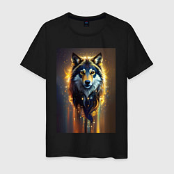 Мужская футболка Волк Акела