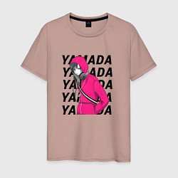 Мужская футболка Ямада - Моя любовь 999 уровня к Ямаде