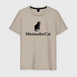Мужская футболка Коты MinimalistCat