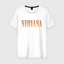 Мужская футболка Nirvana logo