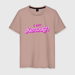 Мужская футболка I am kenough barbie