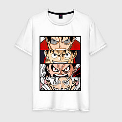 Мужская футболка Луффи пятый гир - One Piece
