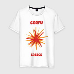 Мужская футболка Корфу - Греция