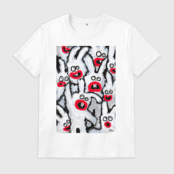 Мужская футболка Веселые зайцы