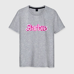 Мужская футболка Барби - Фильм Логотип