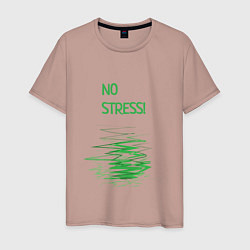 Мужская футболка No stress!