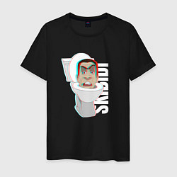 Мужская футболка Skibidi Toilet G-toilet
