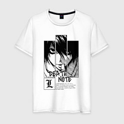 Мужская футболка Death Note - L