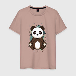 Мужская футболка Странная панда