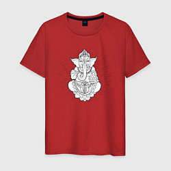 Мужская футболка Буддийский слон
