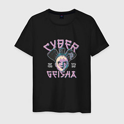 Мужская футболка Cyber geisha