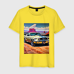 Мужская футболка Авто Мустанг