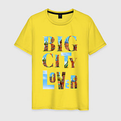 Мужская футболка Big city lover Moscow
