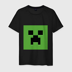 Мужская футболка Minecraft creeper face