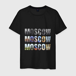 Мужская футболка Moscow - Москва