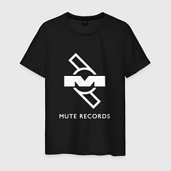 Мужская футболка Depeche Mode Mute Records Logo