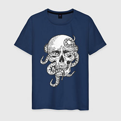 Мужская футболка Skull octopus