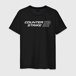 Мужская футболка Counter Strike 2 лого