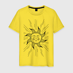 Мужская футболка Baroque Sun