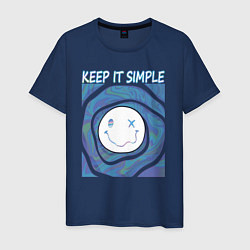 Мужская футболка Keep it simple