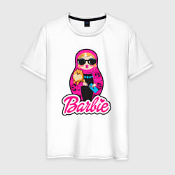 Мужская футболка Девочка Барби