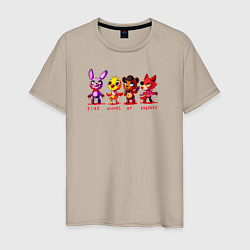 Мужская футболка Маленькие аниматроники