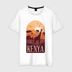 Мужская футболка Kenya