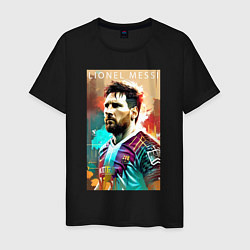 Мужская футболка Lionel Messi - football - striker