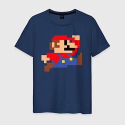 Мужская футболка Пиксельный Марио