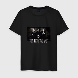 Футболка хлопковая мужская Depeche Mode - Ultra, цвет: черный
