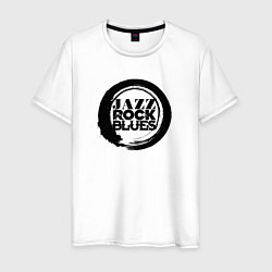 Мужская футболка Jazz rock blues 1