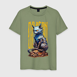 Мужская футболка Dragoncat