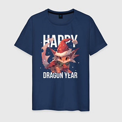 Мужская футболка Happy Dragon year