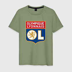 Мужская футболка Olympique lyonnais fc