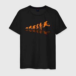 Мужская футболка Рок эволюция