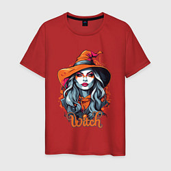 Мужская футболка Ведьма Хэллоуин