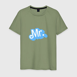 Мужская футболка Мистер в стиле барби - для мужа
