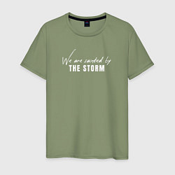 Мужская футболка Powerwolf: Sainted by the Storm