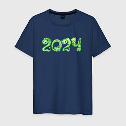 Мужская футболка 2024 год дракона