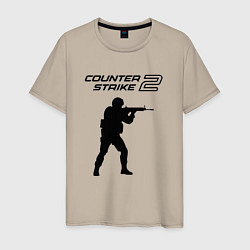 Мужская футболка Counter strike 2 classik