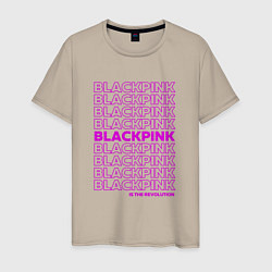 Мужская футболка Blackpink kpop - музыкальная группа из Кореи