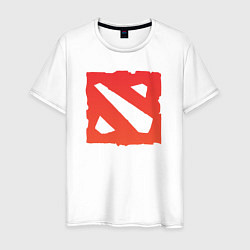Мужская футболка Dota 2 логотип