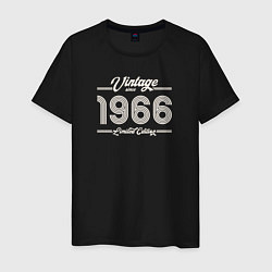 Футболка хлопковая мужская Лимитированный выпуск 1966, цвет: черный