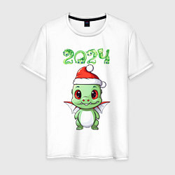 Мужская футболка Символ года 2024 дракон