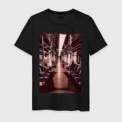 Мужская футболка Призрачный поезд