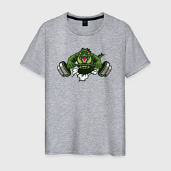 Мужская футболка Crocodile gym