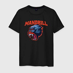 Мужская футболка Мандрил