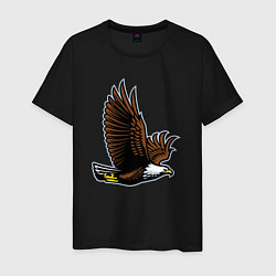 Мужская футболка Летящий орёл